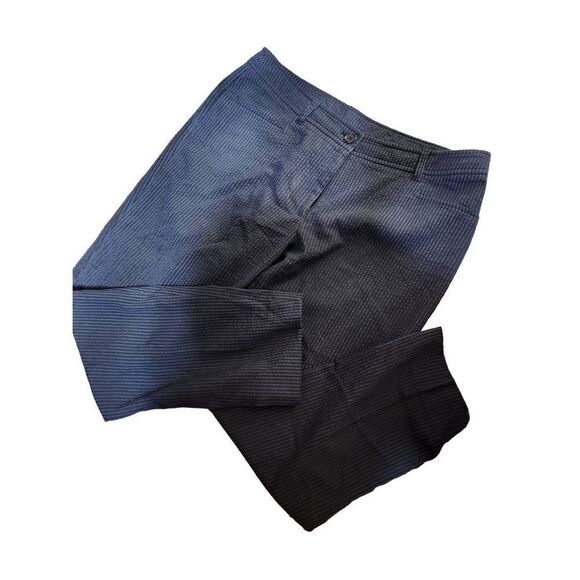 Ann klein size 10 professional pants blue - Picture 2 of 9